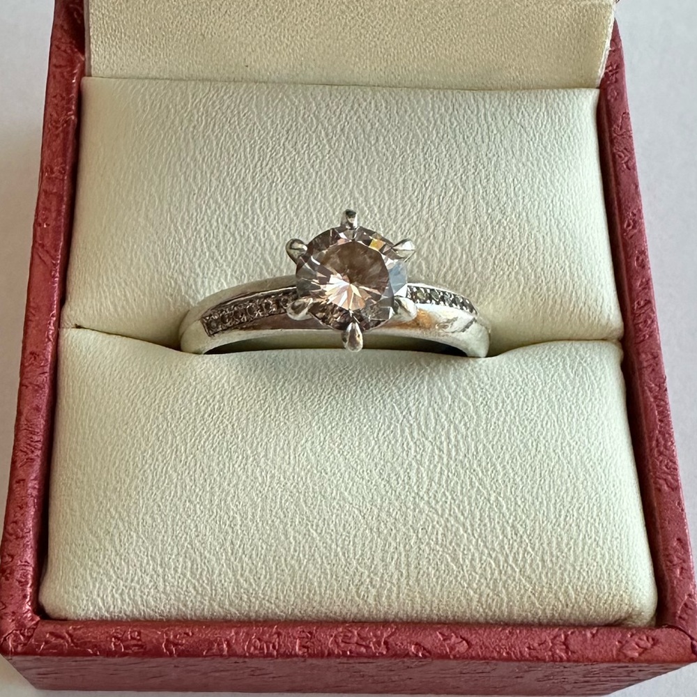 CZ Sterling ring